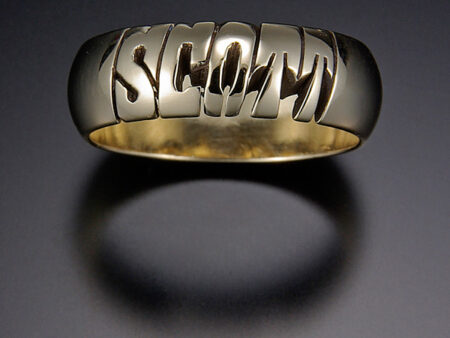 Hand-Carved 6mm 14 kt Gold